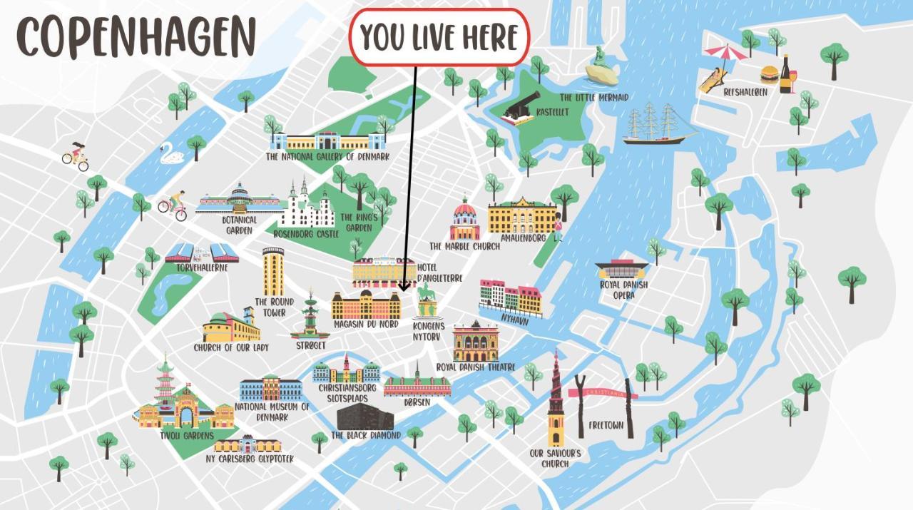 Perfect For Friends & Families 2 Bedroom Apartment In Cph コペンハーゲン エクステリア 写真
